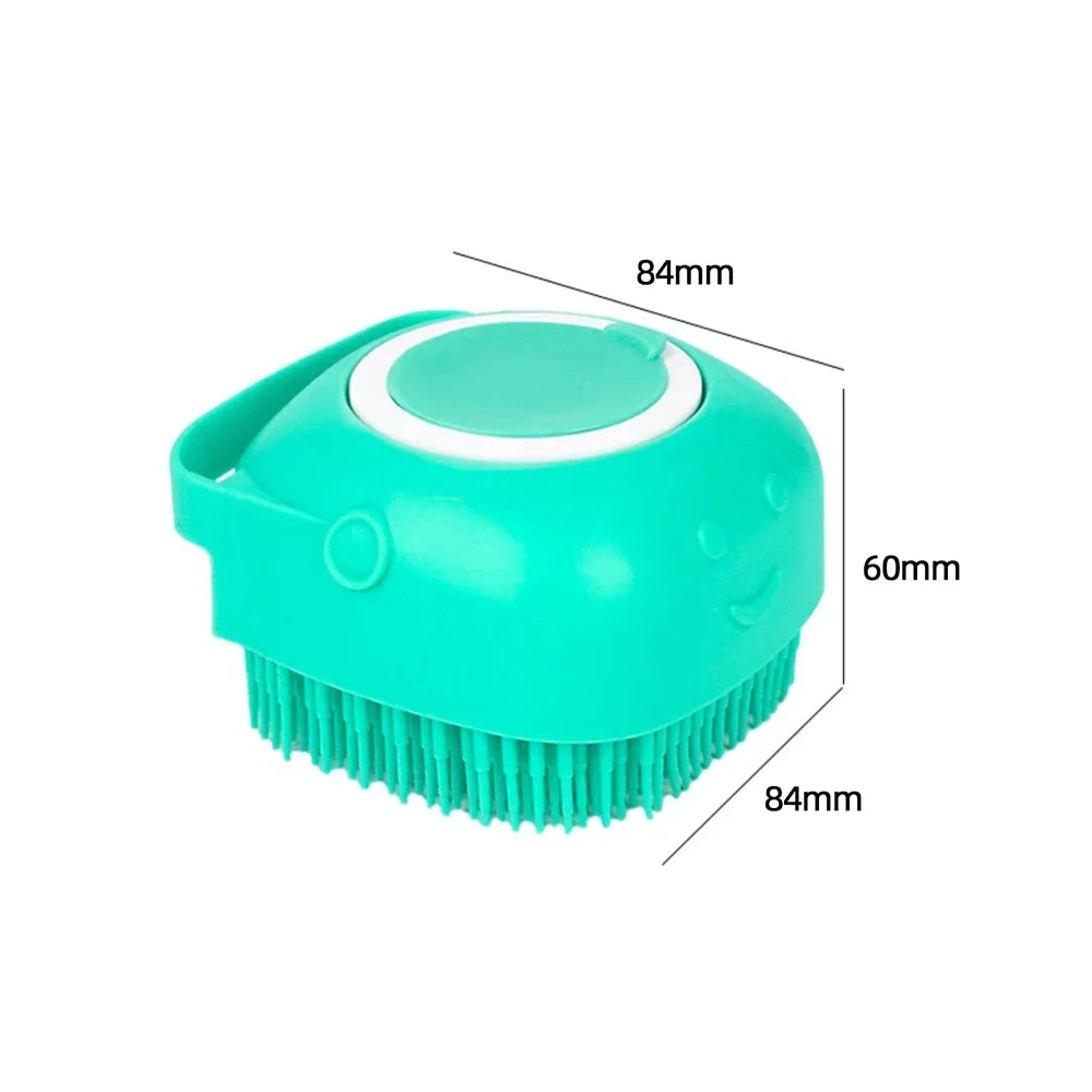 Soft  Dog Brush Pet Shampoo For Massager