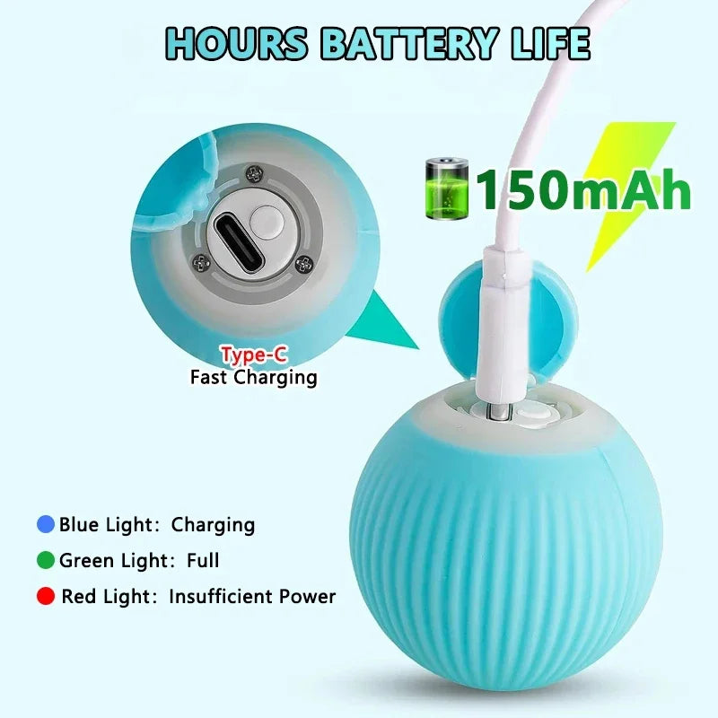 1PC  Interactive Ball Smart Cat Toys