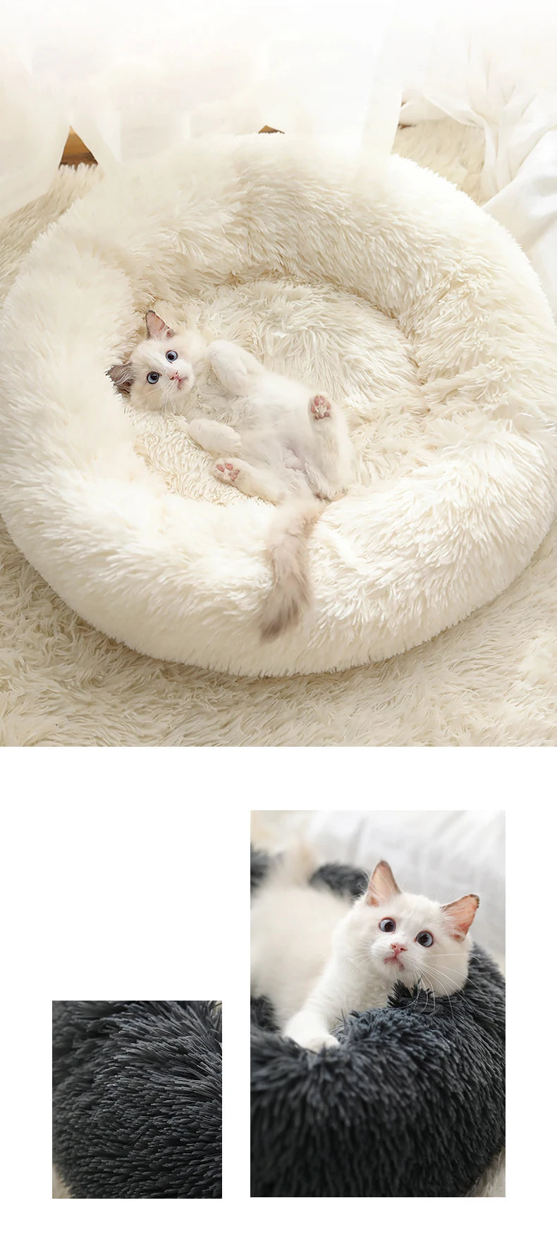 Round Pet Dogs And Cat Mat