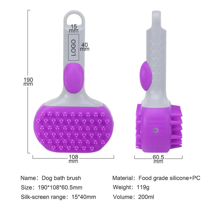 Soft Grooming Hair Brush For Pets