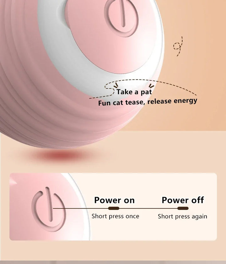 1PC  Interactive Ball Smart Cat Toys