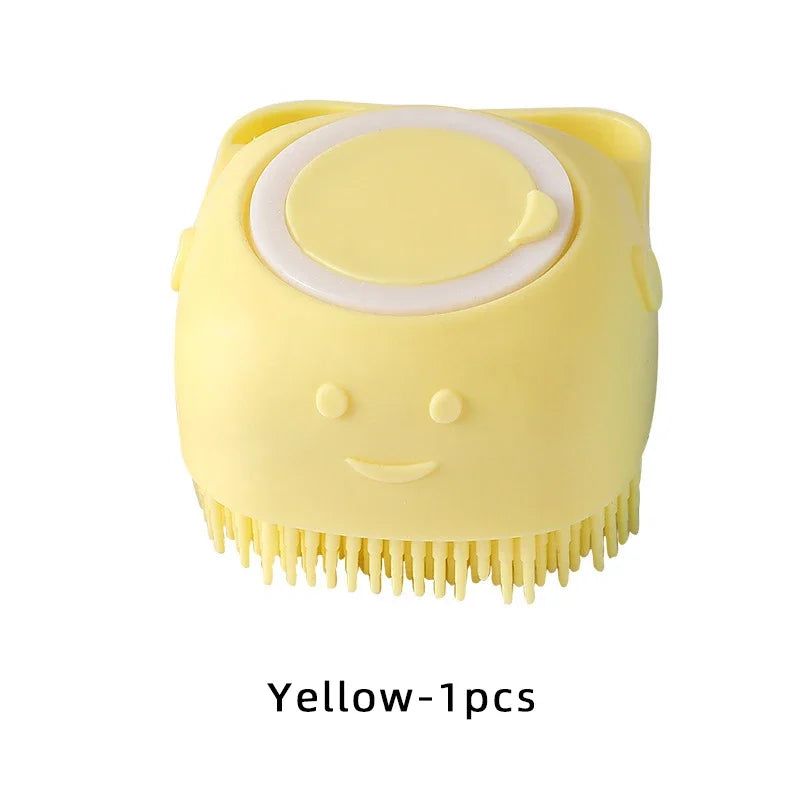 Soft  Dog Brush Pet Shampoo For Massager