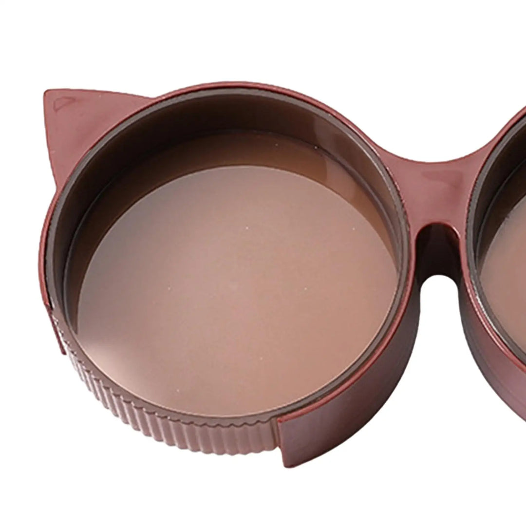 Cat Food and Water Bowl