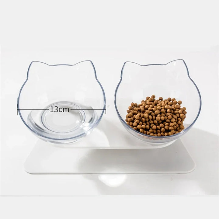 Double Cat and Dog Bowl