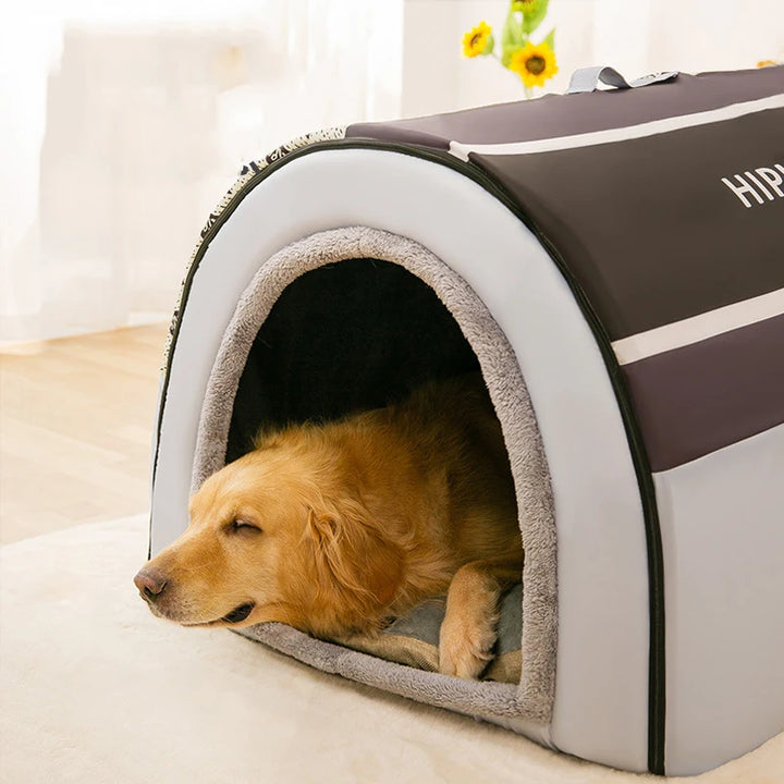 Removable Dog Warm House Washable Pet bed
