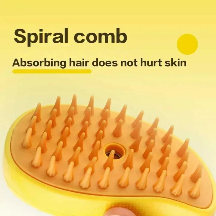 Cat Steam Brush Pet Massage Comb