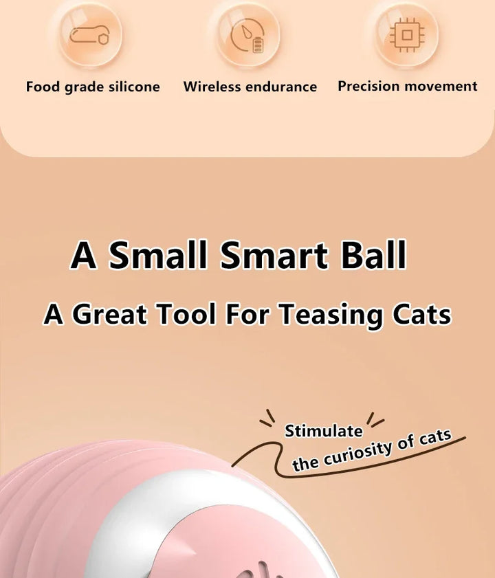 1PC  Interactive Ball Smart Cat Toys