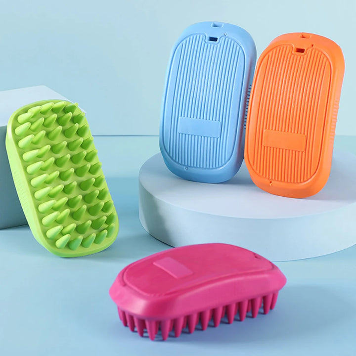 Pet Bath Brush Rubber Comb