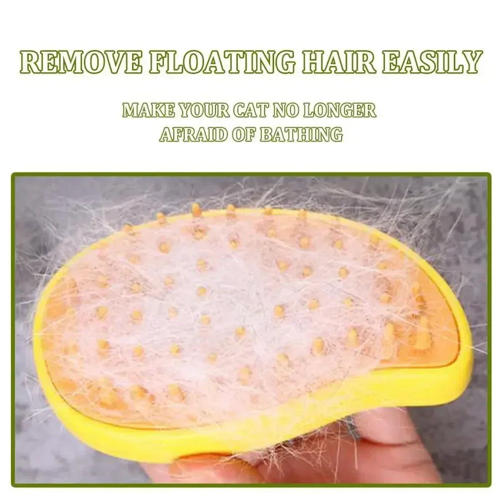 Cat Steam Brush Pet Massage Comb