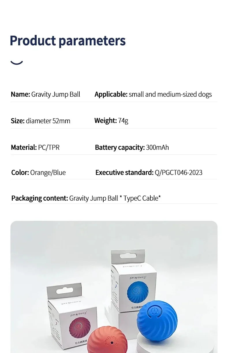 Interactive Pet Toy Moving Ball