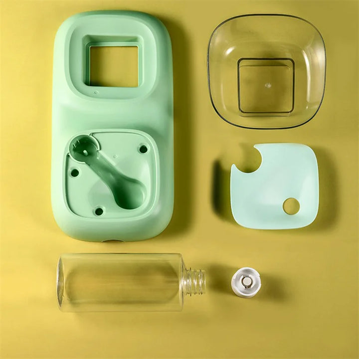 Pet Automatic water Feeders Elevated Bowl