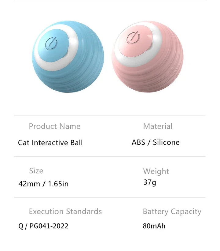 1PC  Interactive Ball Smart Cat Toys