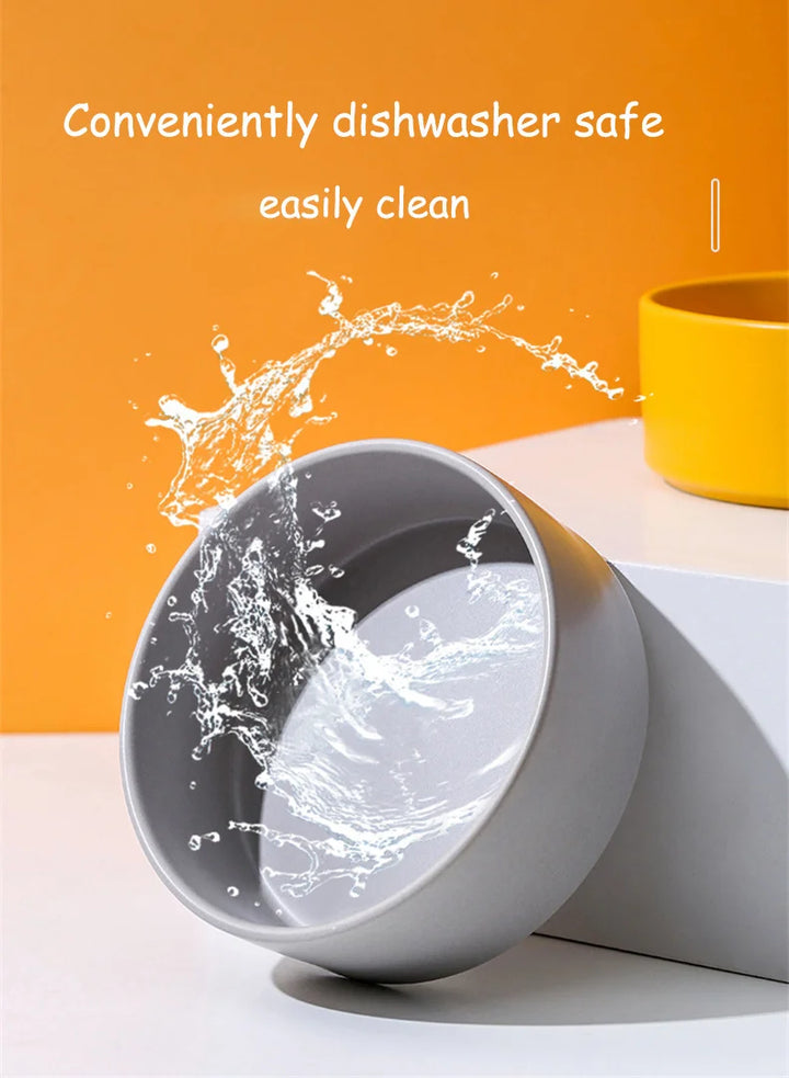 Pet  Ceramics Double Food Water Bowls