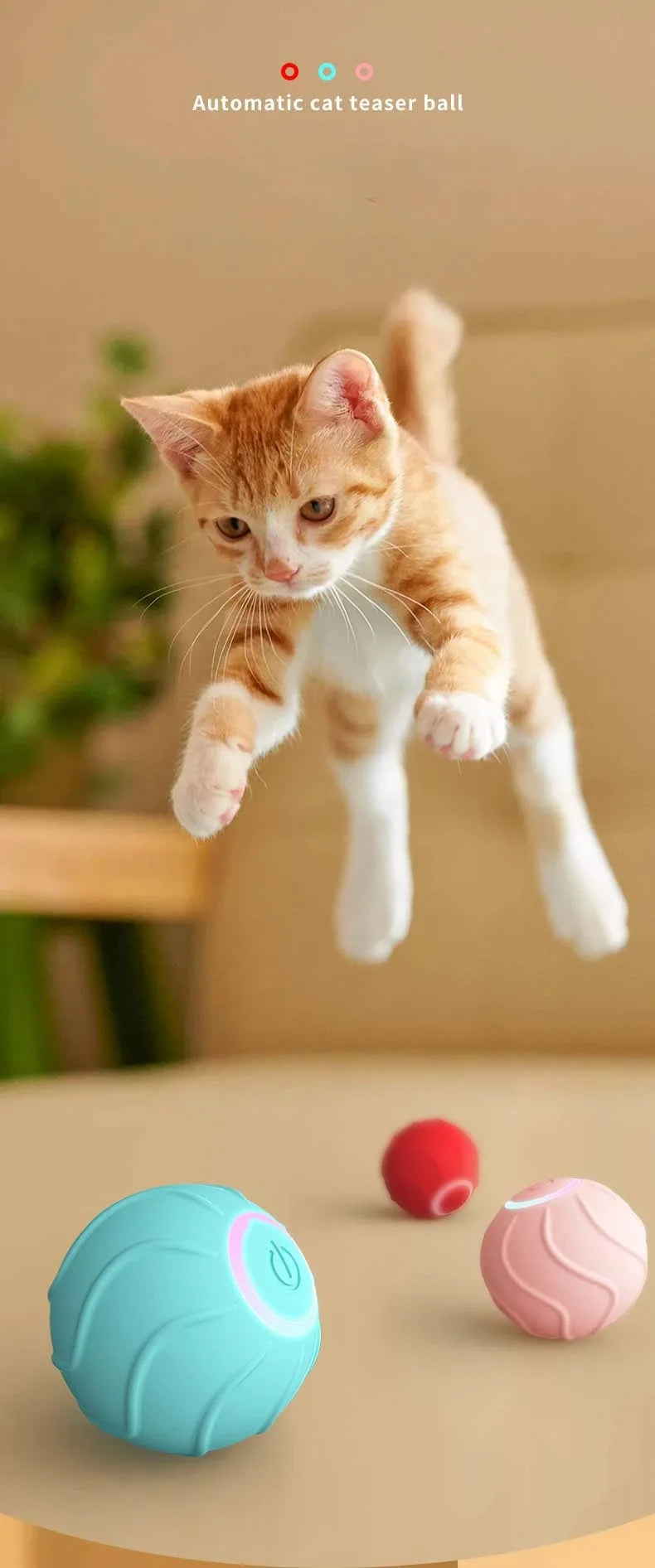 Smart Cat Pet Rolling Ball