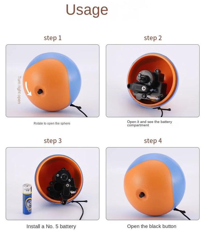 Automatic Pet  Rolling Chase Ball