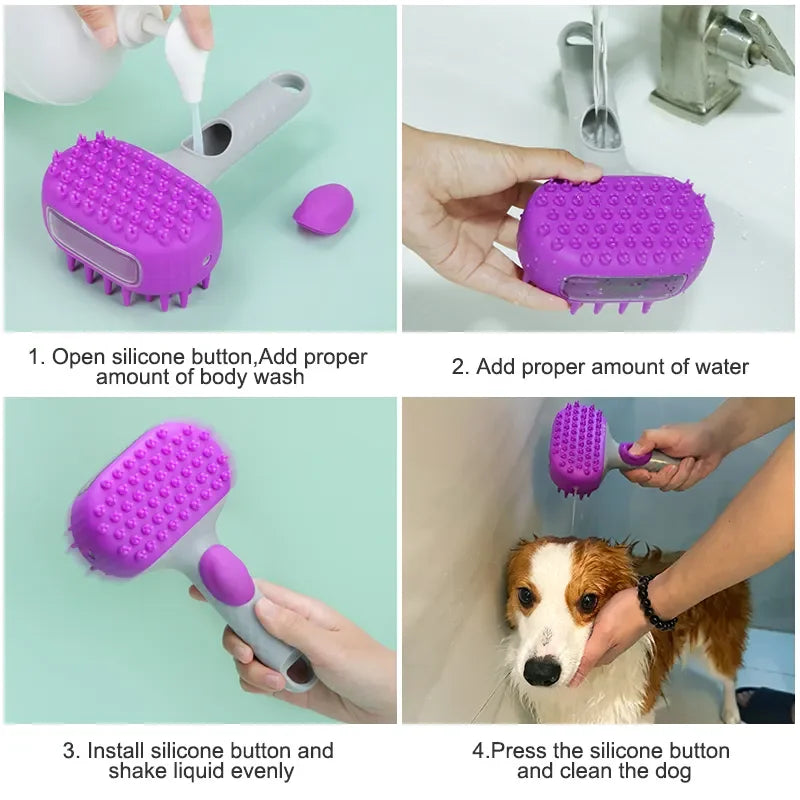 Soft Grooming Hair Brush For Pets