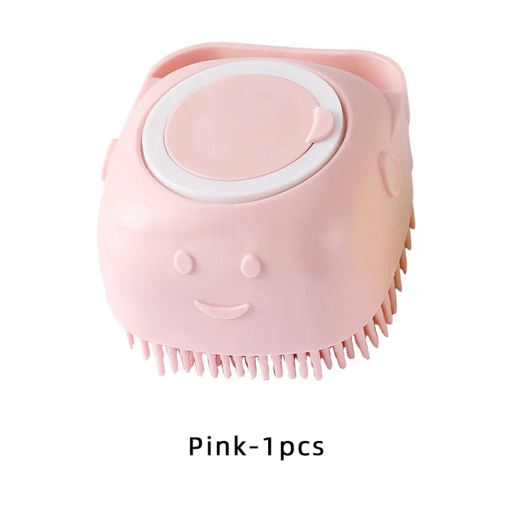 Soft  Dog Brush Pet Shampoo For Massager