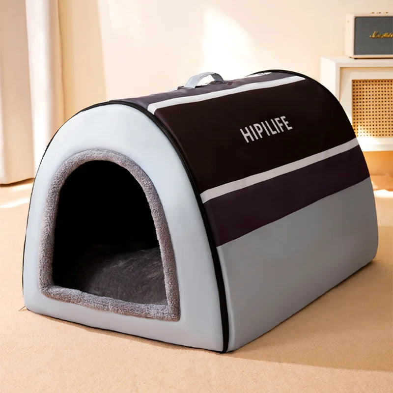 Removable Dog Warm House Washable Pet bed