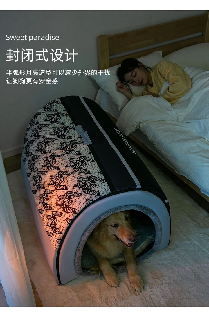 Removable Dog Warm House Washable Pet bed