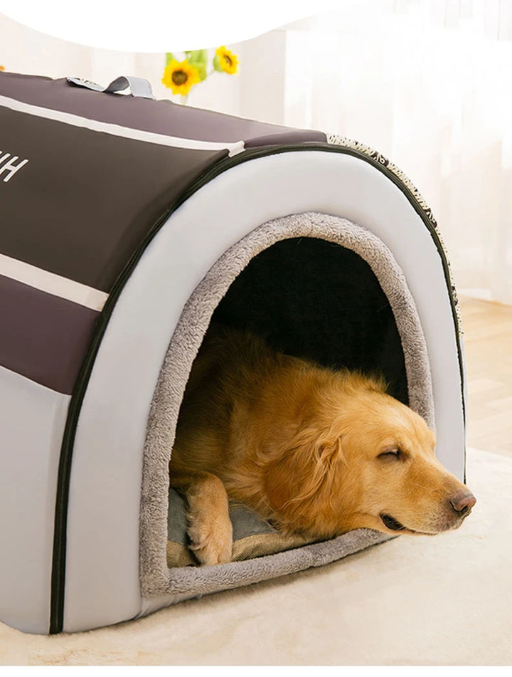 Removable Dog Warm House Washable Pet bed