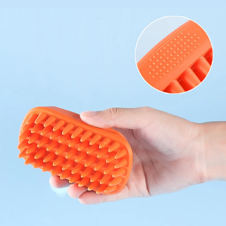 Pet Bath Brush Rubber Comb
