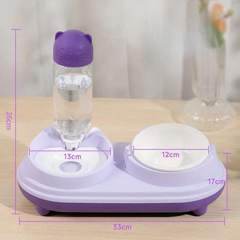 Pet Cat Bowl For  Drinking Water