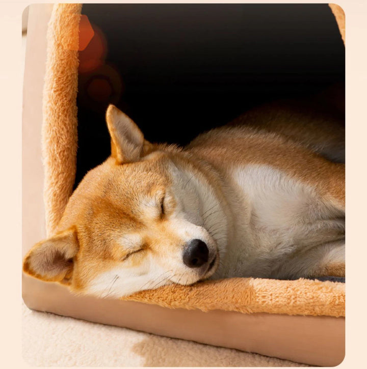 Removable Dog Warm House Washable Pet bed
